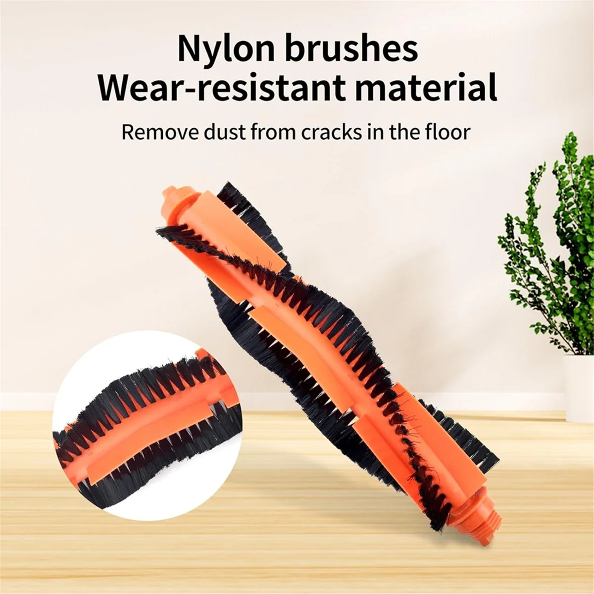 For Robot Vacuum E10 C103/B112 Vacuum Cleaner Replacement Spare Parts Main Brush+Main Brush Cover