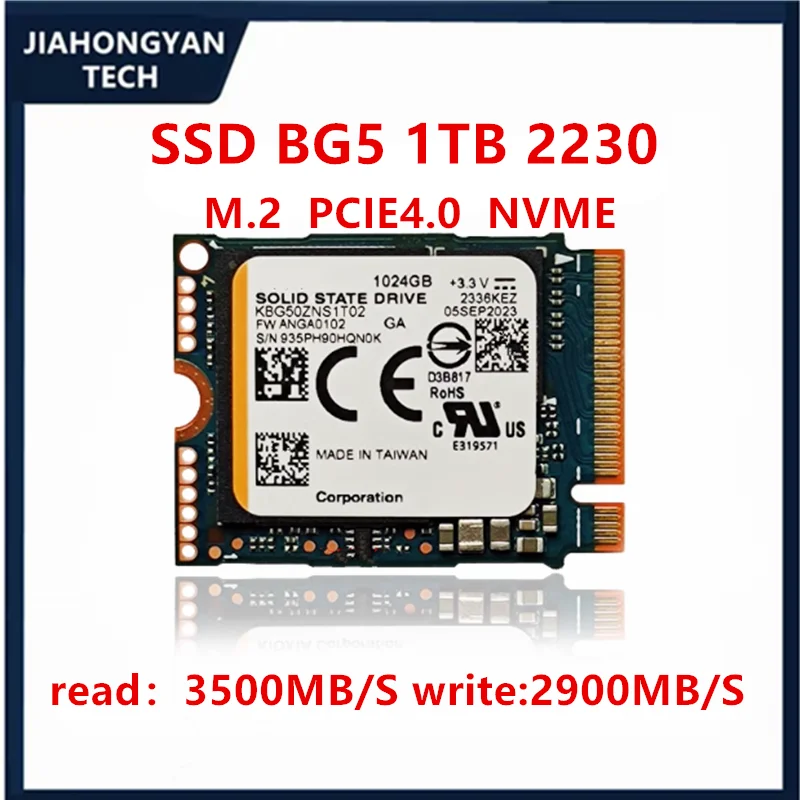 Original For Toshiba Kioxia SSD BG5 1T M.2 2230 2280 2242 NVMe PCIE4.0 High Speed Desktop Laptop Solid State Drive