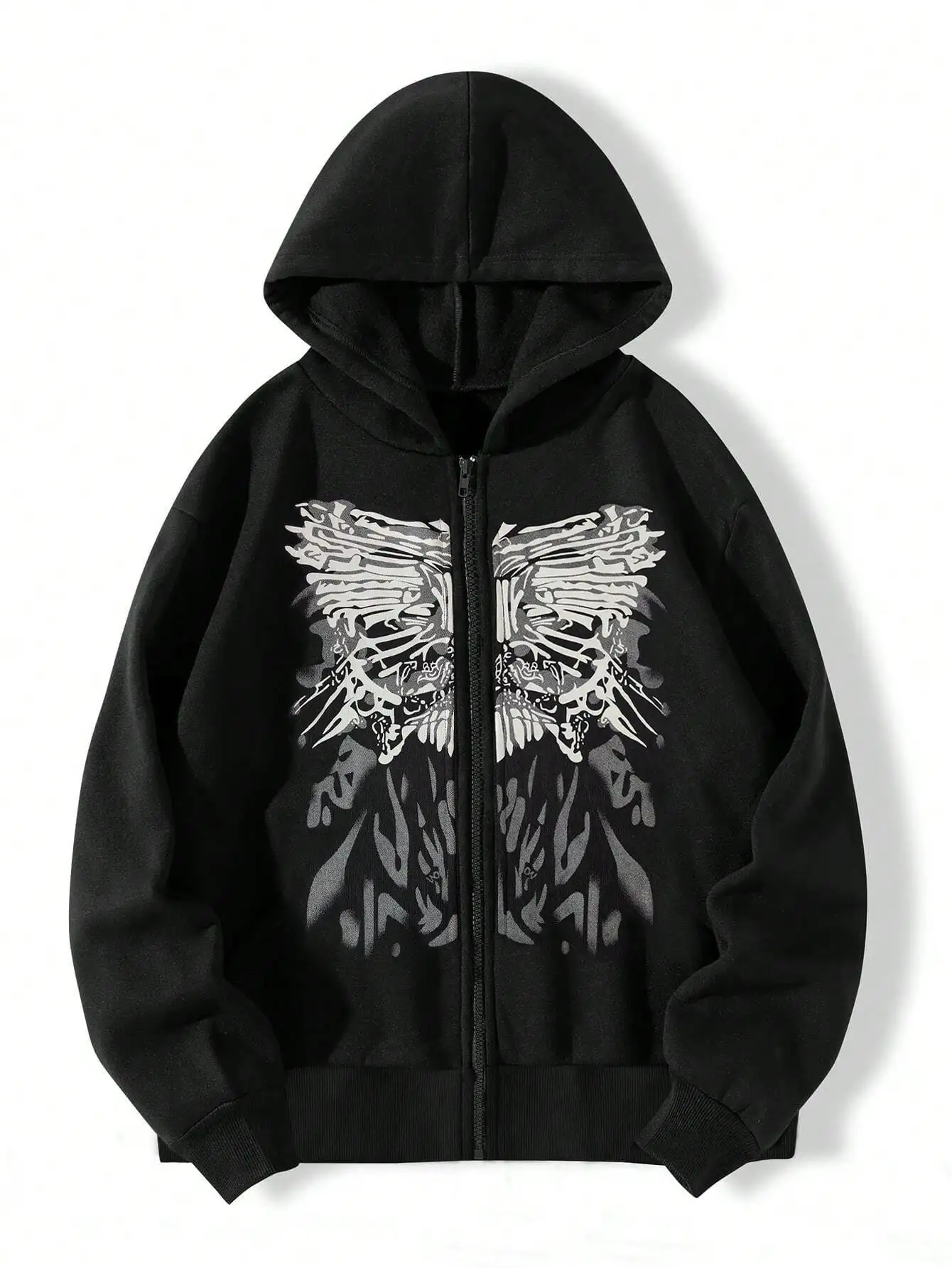 

Black women's casual hoodie, for home, leisure, and vacation