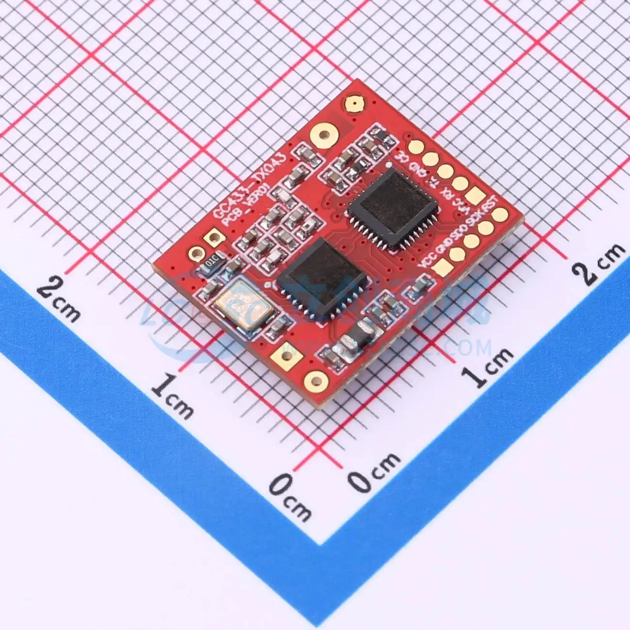 1pcs GC433-TX043 SMD 18.3x14.7mm 3.3V 10mA UART Sensor Module