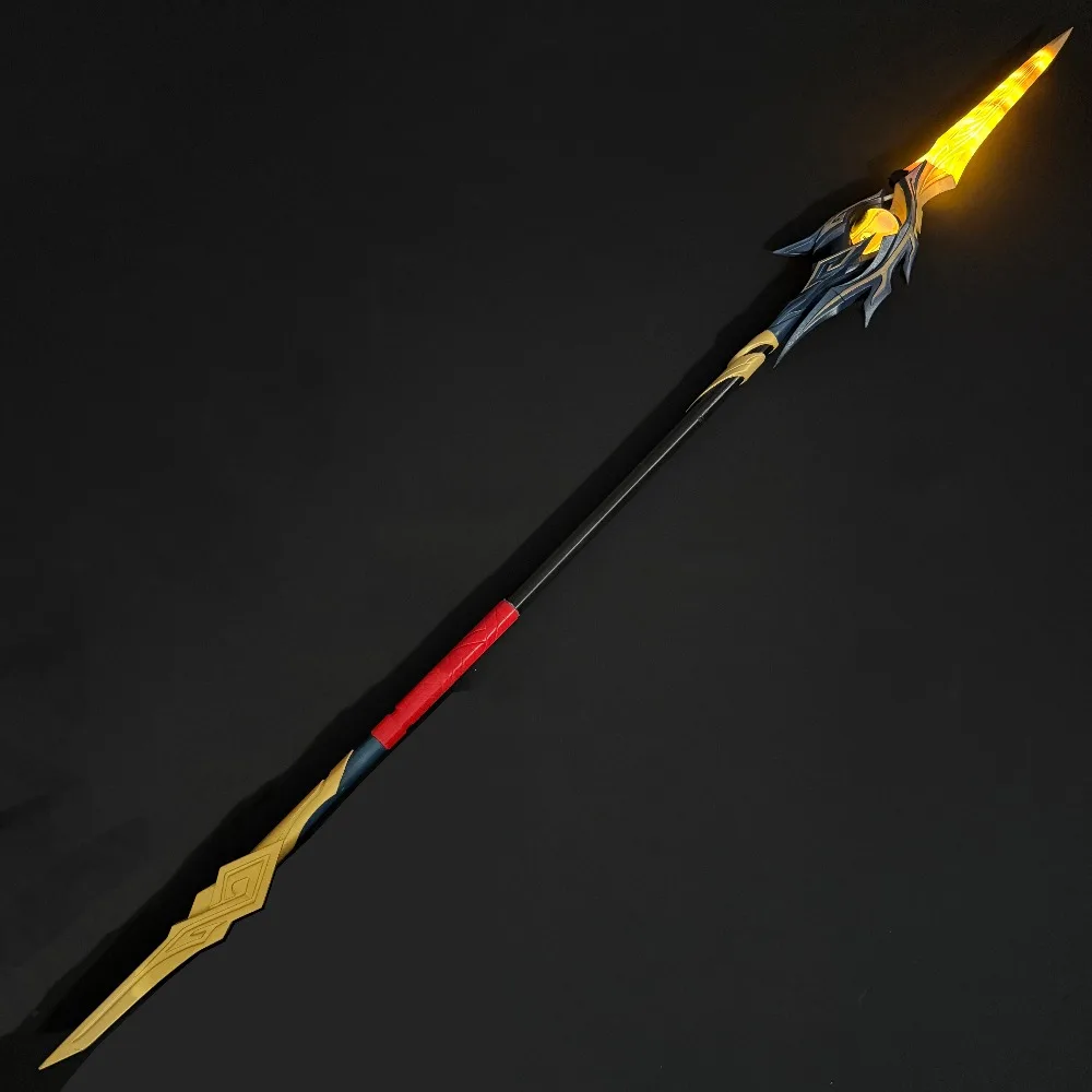 

DanHeng Long Spear Illuminable Props Game Honkai：Star Rail Cosplay Props Halloween Christmas Fancy Party Accessories