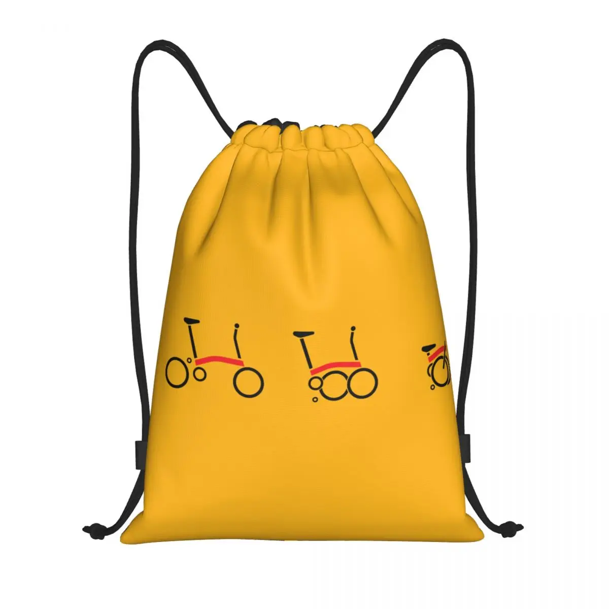 Bromptons-bolsas con cordón para bicicleta para hombre y mujer, Mochila deportiva portátil para gimnasio, almacenamiento de entrenamiento