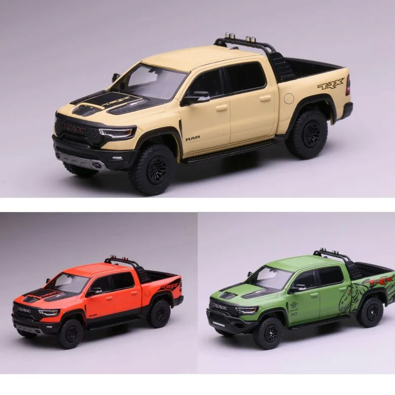 

In Stock 596 1:64 Ram Trx Tyrannosaurus Rex Alloy Car Model Collectible Ornament Gift