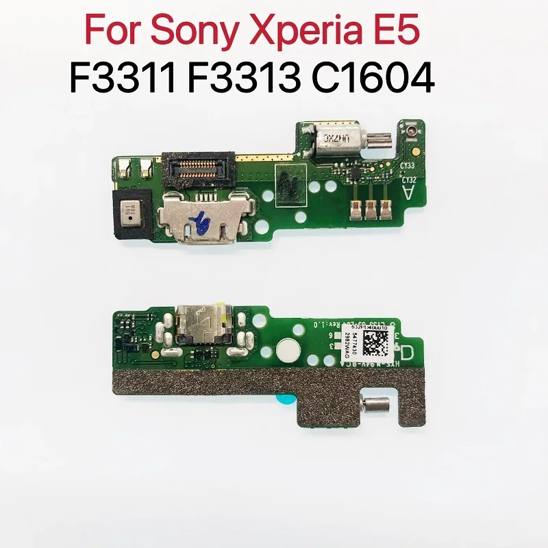 USB Charging Port Flex Cable Connector For Sony Xperia E5 F3311 F3313 C1604 Charger Flex Module Spare Part