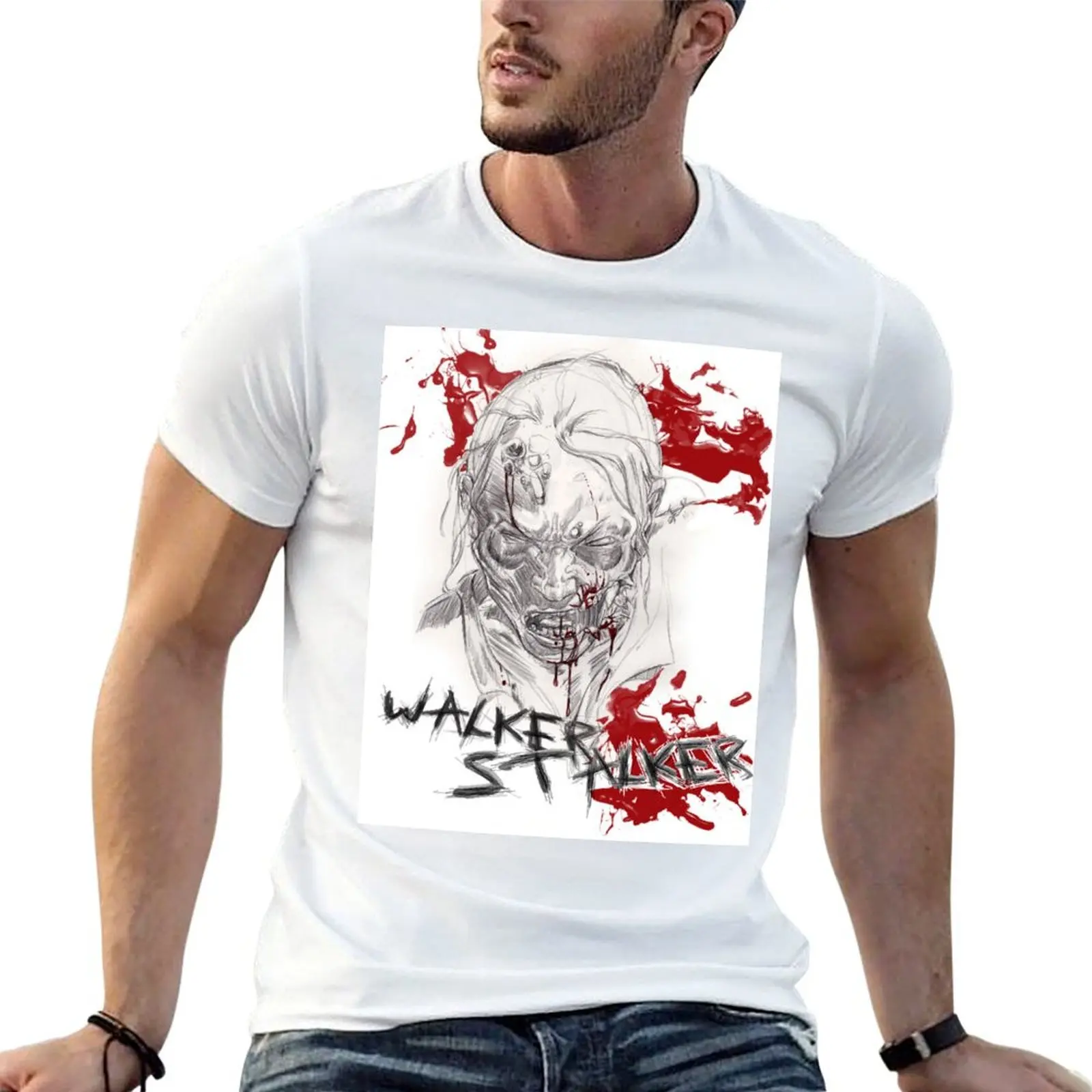 the-walking-dead-walkker-stalker-t-shirt-homme-t-shirt-de-luxe-t-shirt-personnalise