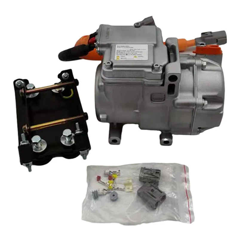 New Energy Automotive DC Electric Air Conditioner Compressor 12V 24V 18cc A/C Conditioning Compressor For Car Truck Bus Tractor