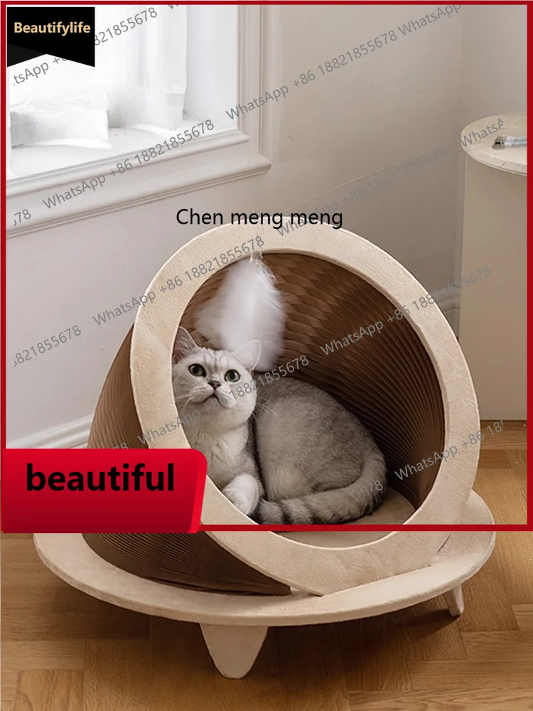 A114 The cat's nest is universal in all seasons, removable and washable, warm in winter, cat house