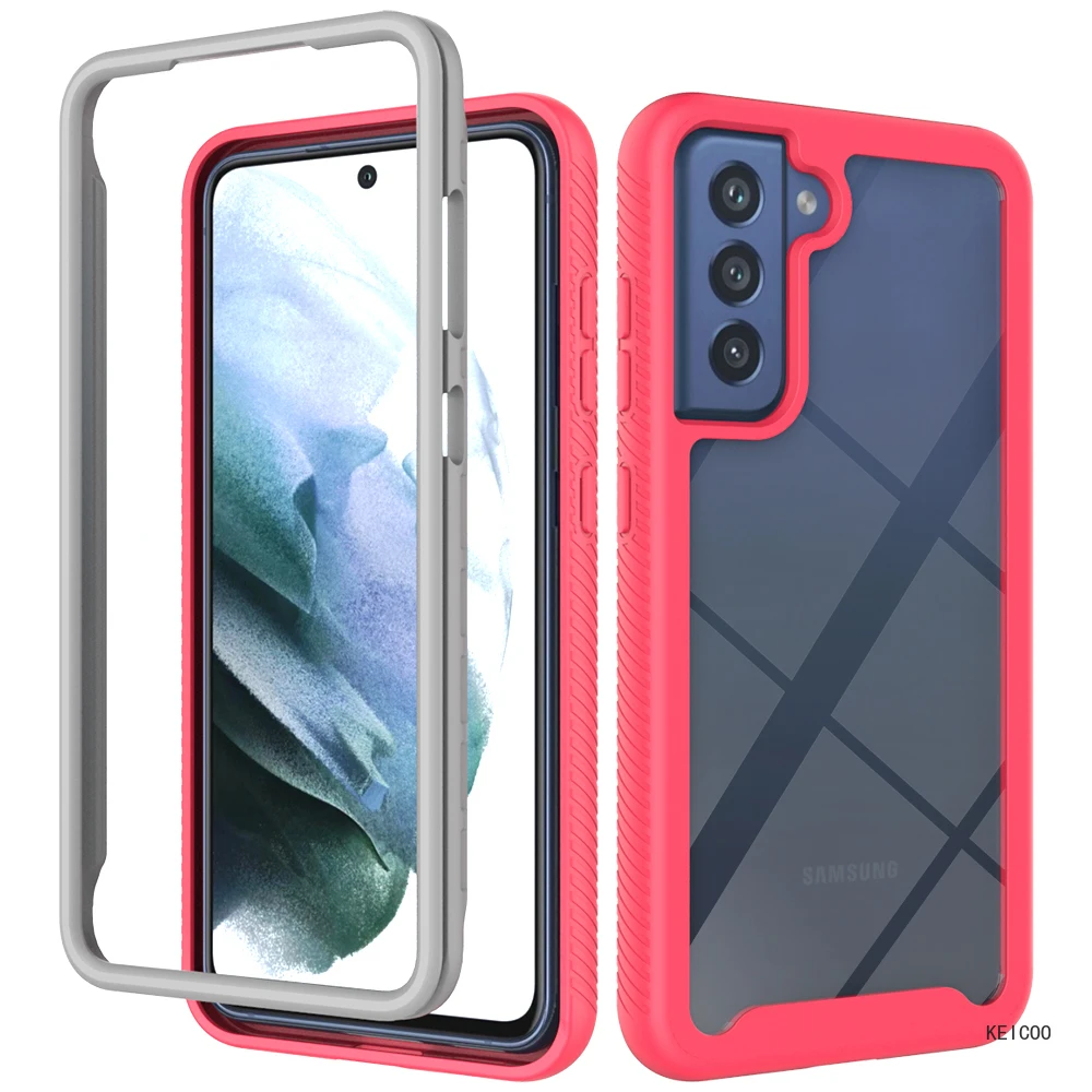 Non-slip for Samsung Galaxy S10 S20 Plus S20Ultra Note 10 Plus 10Lite 20 Ultra SM-N985F Anti-fall Transparent Protection Cases