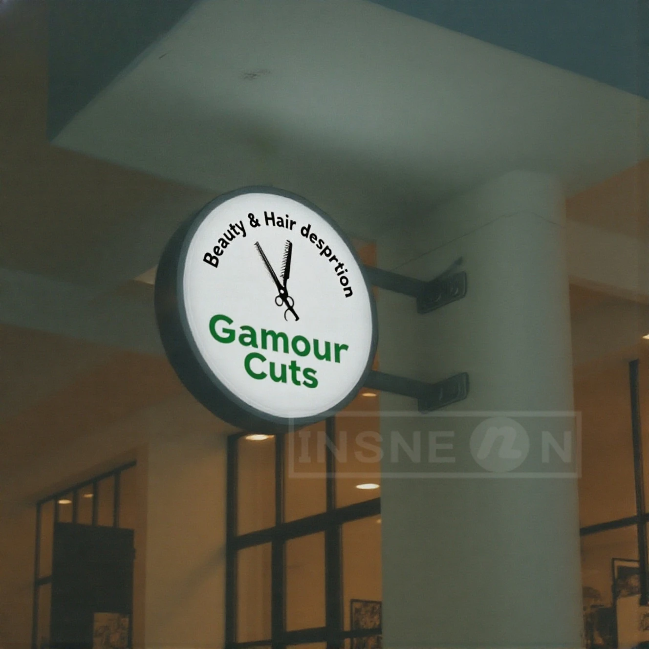 مخصص مضيئة شعار Led تسجيل جدار رسالة النيون المعادن الإعلان ضوء الاكريليك علامات رسائل لافتات الأعمال المنزل صندوق مشرق