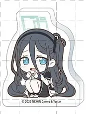 Gioco Sunaokami Shiroko Mini Figure Bambola Azitani Hifumi hayase yuuka Koyuki Kurosaki Acrilico Stand Modello Cosplay Giocattolo per il Regalo