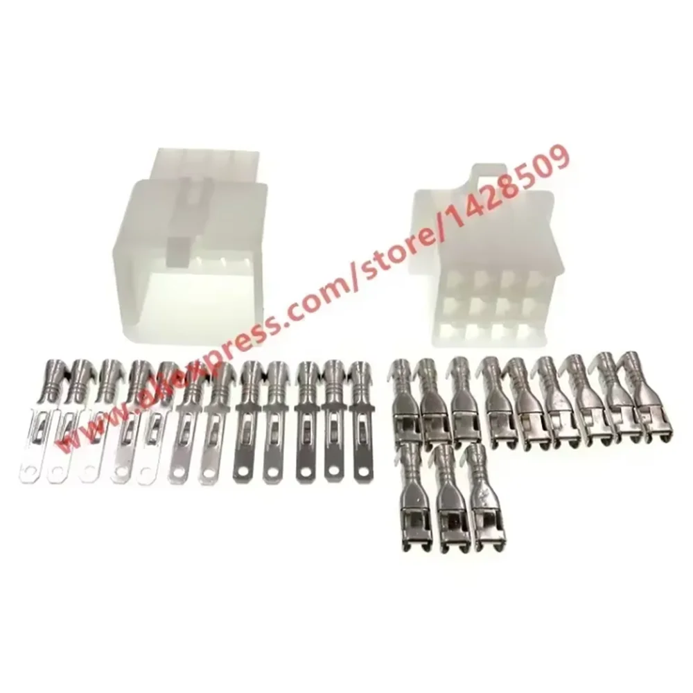1 Set 12 Pin Female Male Wiring Harness Automotive Connector With Terminals For Auto Motorcycle