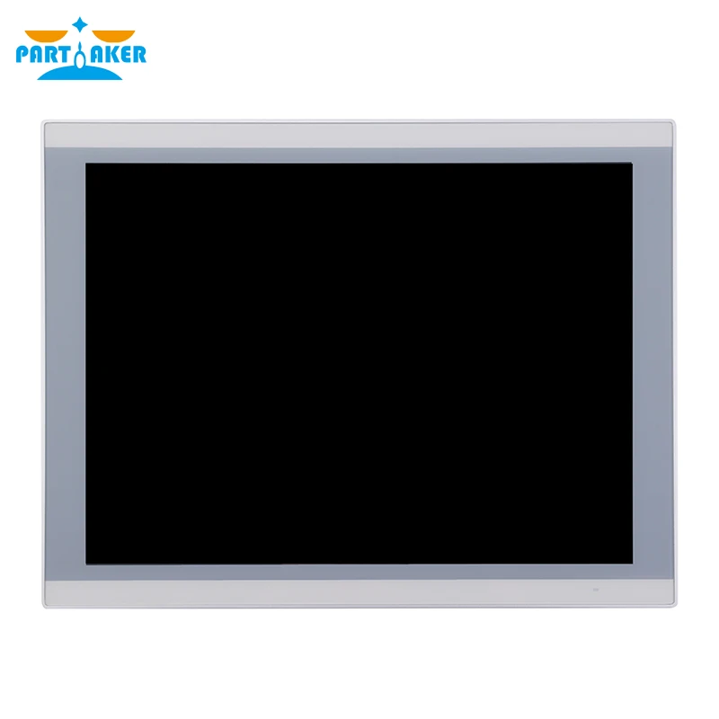 Panel Industri LED 15 Inci Layar Sentuh Kapasitif 10 Titik PC Intel J1900 J6412 I3 I5 Semua Dalam Satu Panel Depan Komputer IP65