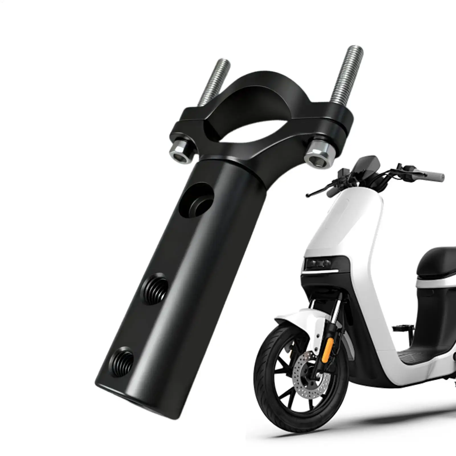 

Удлинитель зеркала заднего вида, держатель из алюминиевого сплава, удлинитель зеркала заднего вида, кронштейн для езды на скутере, поездки на работу