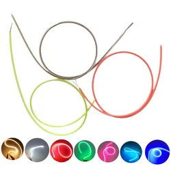 LED Filament Flexible DC3V 25 80 110 128 190 300mm DIY Edison Bulb Lamp Parts Diode Free Cut Flexible Filament +- On One Side