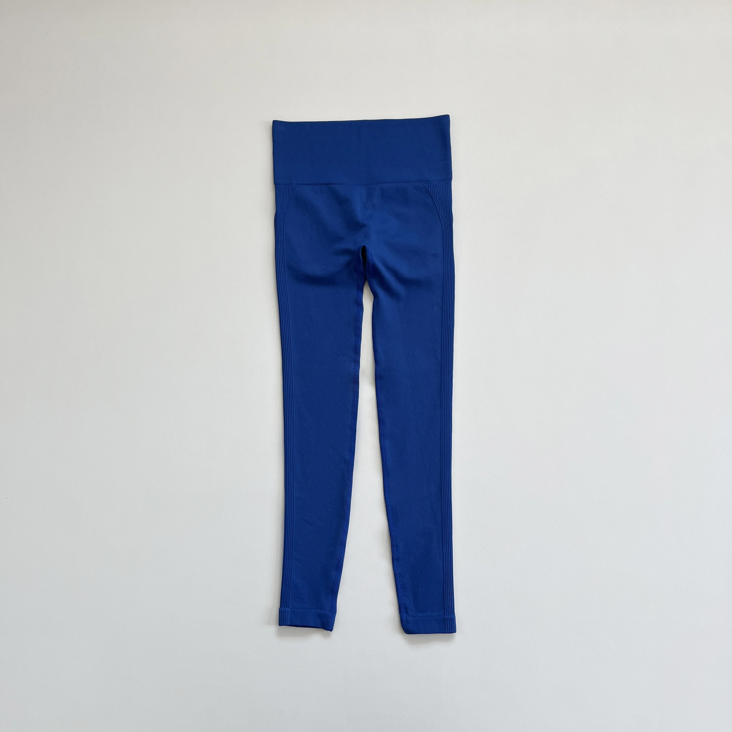 سراويل ضيقة نسائية بألوان متعددة، طراز أساسي عالي المرونة وقصة ضيقة، سراويل كاجوال لجميع المواسم