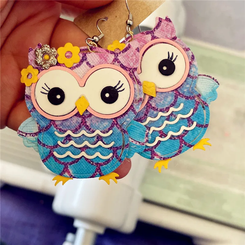 New Owl metal cutting die mould scrapbook decoration embossed photo album decoration card making DIY handicrafts