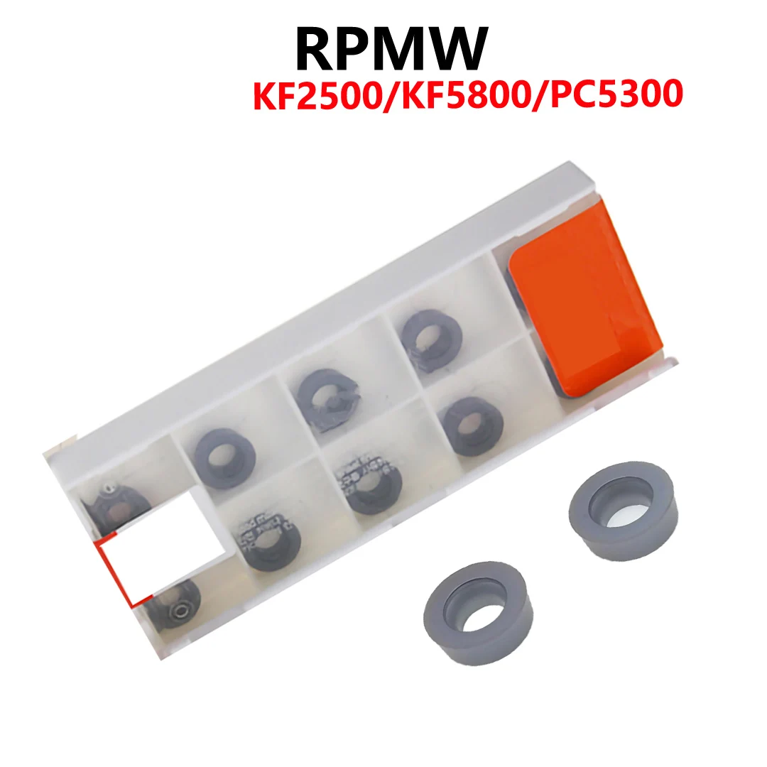 

Original RPMW RPMW1003 RPMW1204 RPMW1003MO RPMW1204MO RPMW1003MOS RPMW1003MOE KF2500 KF5800 Carbide Inserts CNC Tools Holder