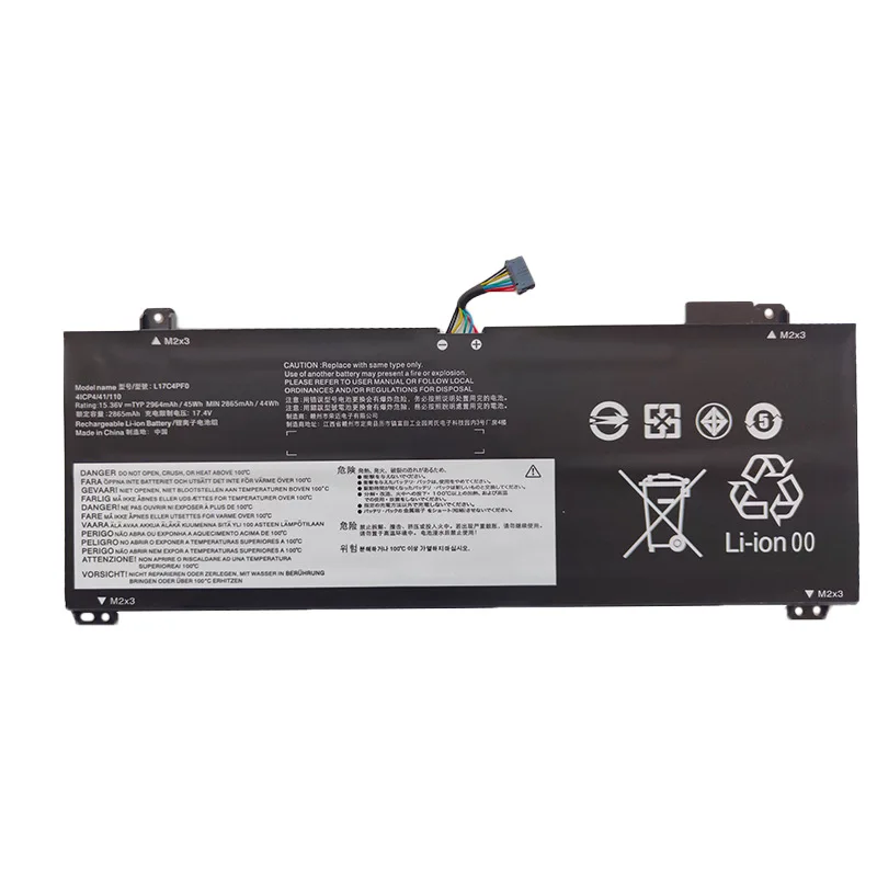 L17C4PF0 45Wh Laptop Akku für Lenovo Xiaoxin Air 13 13IWL 13IML Ideapad S530-13IWL Serie L17M4PF0 5 B10R38649 5 B10W67314