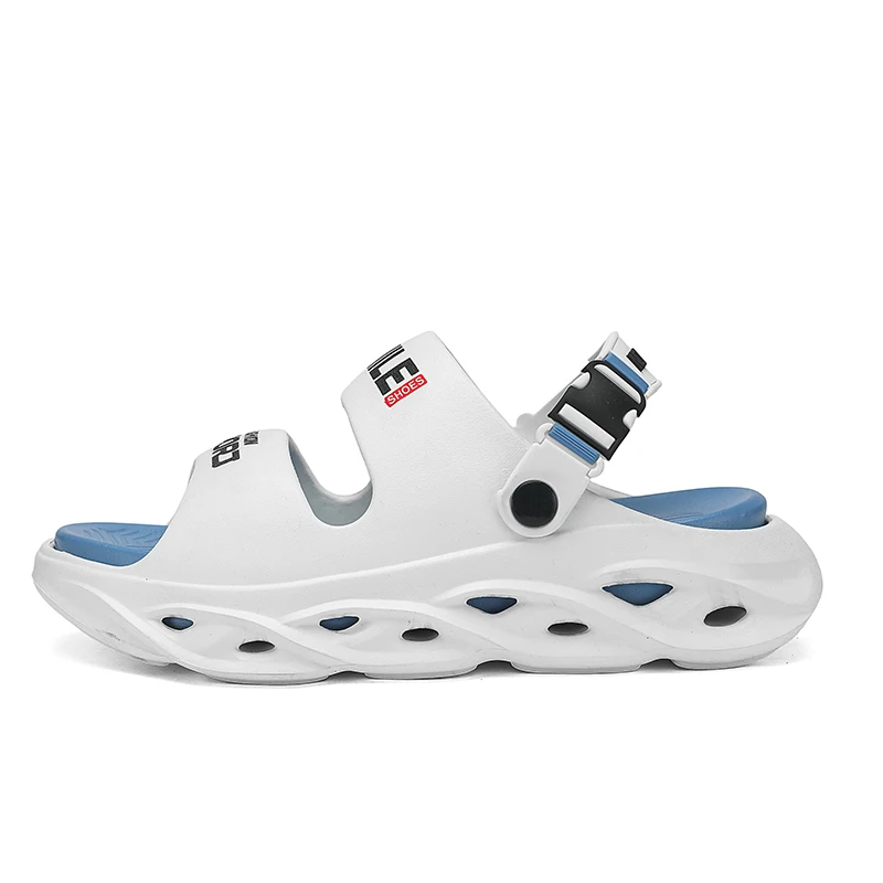 

Новый дизайн, мужские уличные тапочки, удобные мужские сабо, нескользящие мягкие шлепанцы, пляжные сандалии, повседневная обувь, мужские пляжные тапочки