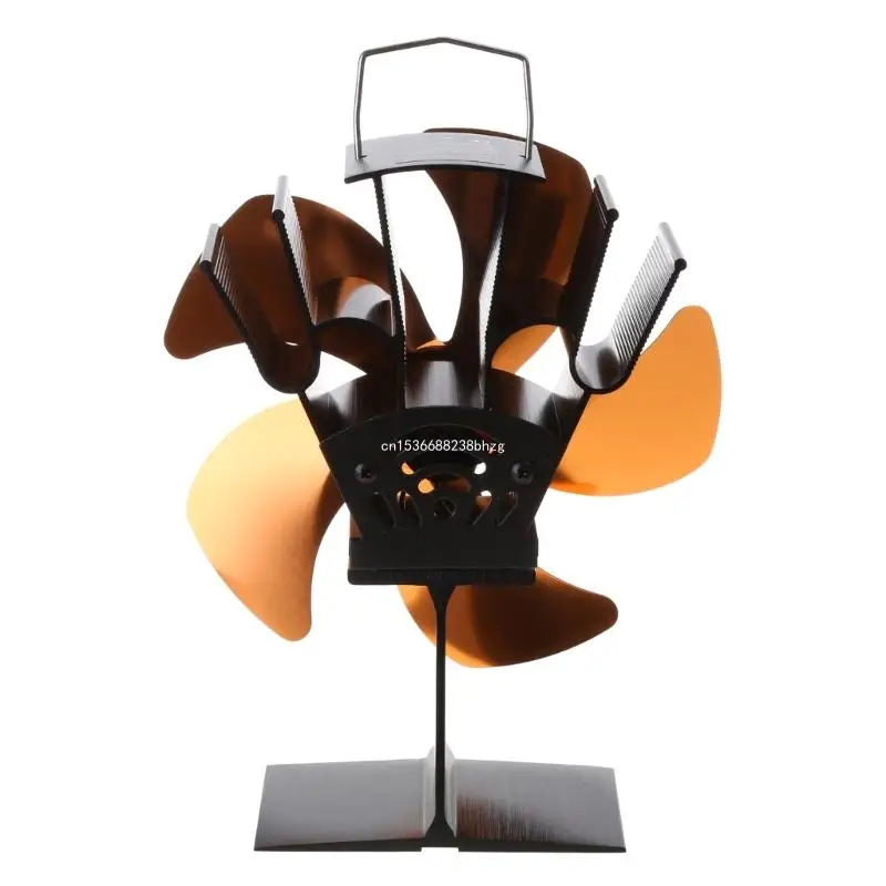 Wood-burning Real Fireplace Fan Stove Fan Larger Perfect Dropship