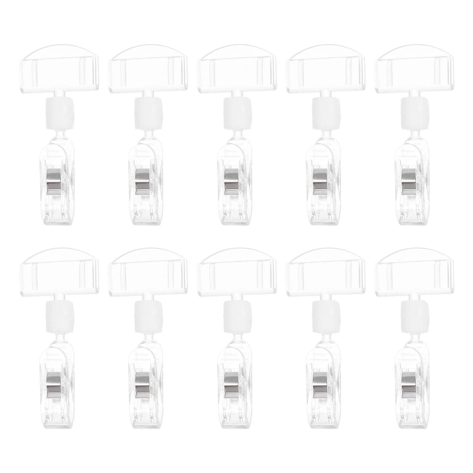 

10pcs Advertising Clips High Quality Material Business Exhibition Restaurant Supermarket Display Stand Label Holder Price Tag