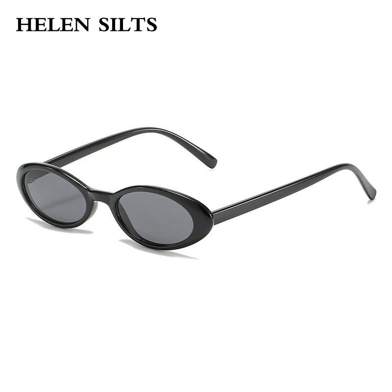 

y2k Small Frame Cat Eye Sunglasses Women Vintage Sun Glasses Men Oval Luxury Brand Designer Punk Popular Hip Hop Shades UV400