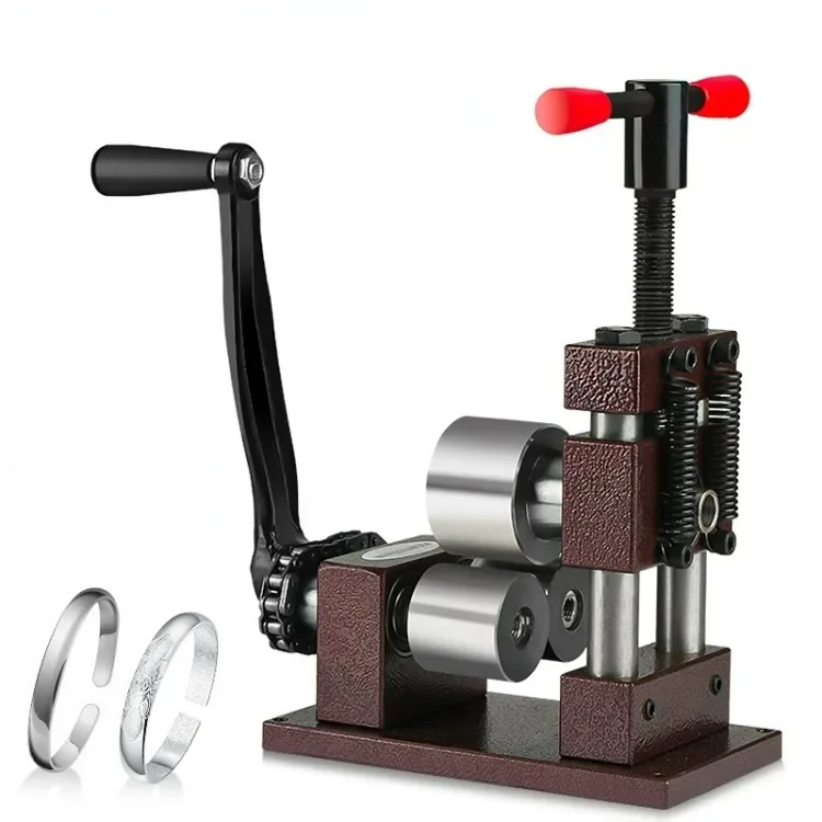 

Jewelry Making Tools Equipment Bangle Forming Shaping Rolling Machine Jewelry Gold And Silver Bracelet & Ring Bending Machine