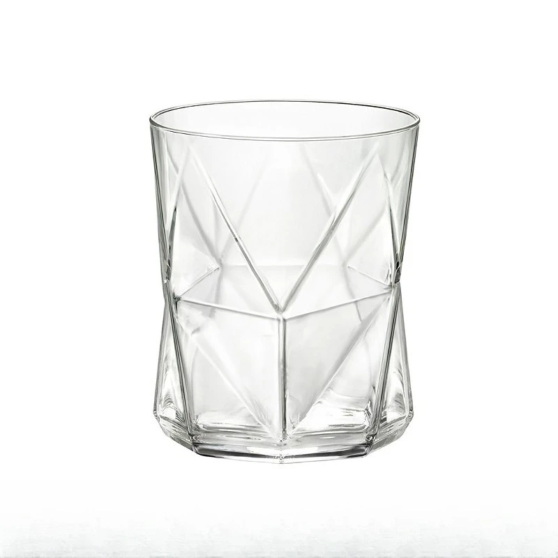 

Glass juice drink, cup household water cup creative, personalized geometric design Wei cup