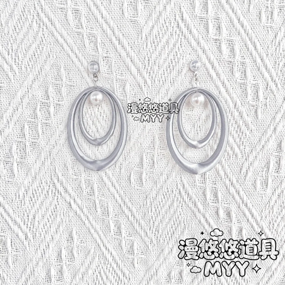 Wuthering Waves Losera Cosplay Earrings Ornaments Accessory for Comic Con Stage Performance Party