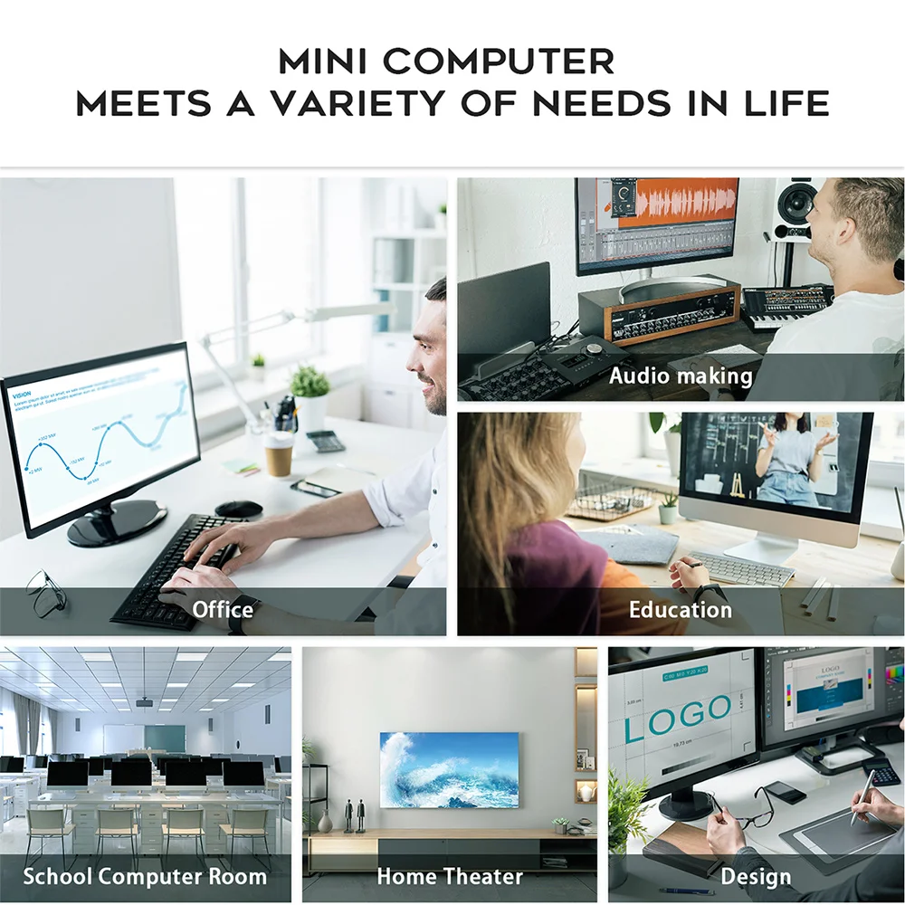 Beelink Mini S12 Pro Intel 12th N100 S13 N150 Intel 11th N5095 Mini PC 8GB 128GB 256G SSD N95 Desktop Gaming Computer VS SOYO M2