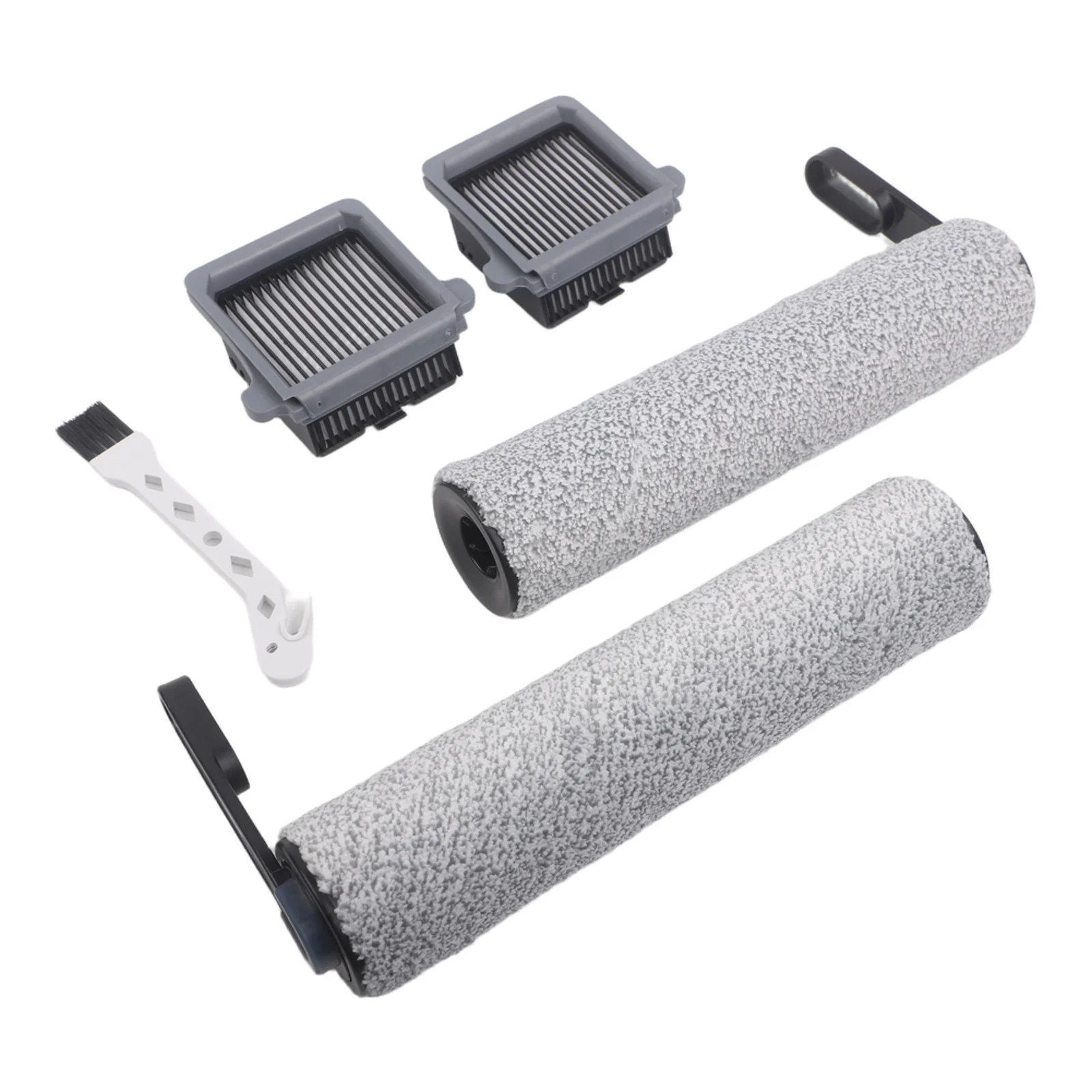 for service Pack for Tineco For iFloor 5 Breeze with Two Brush Rollers and Cleaning Brush for Regular Maintenance