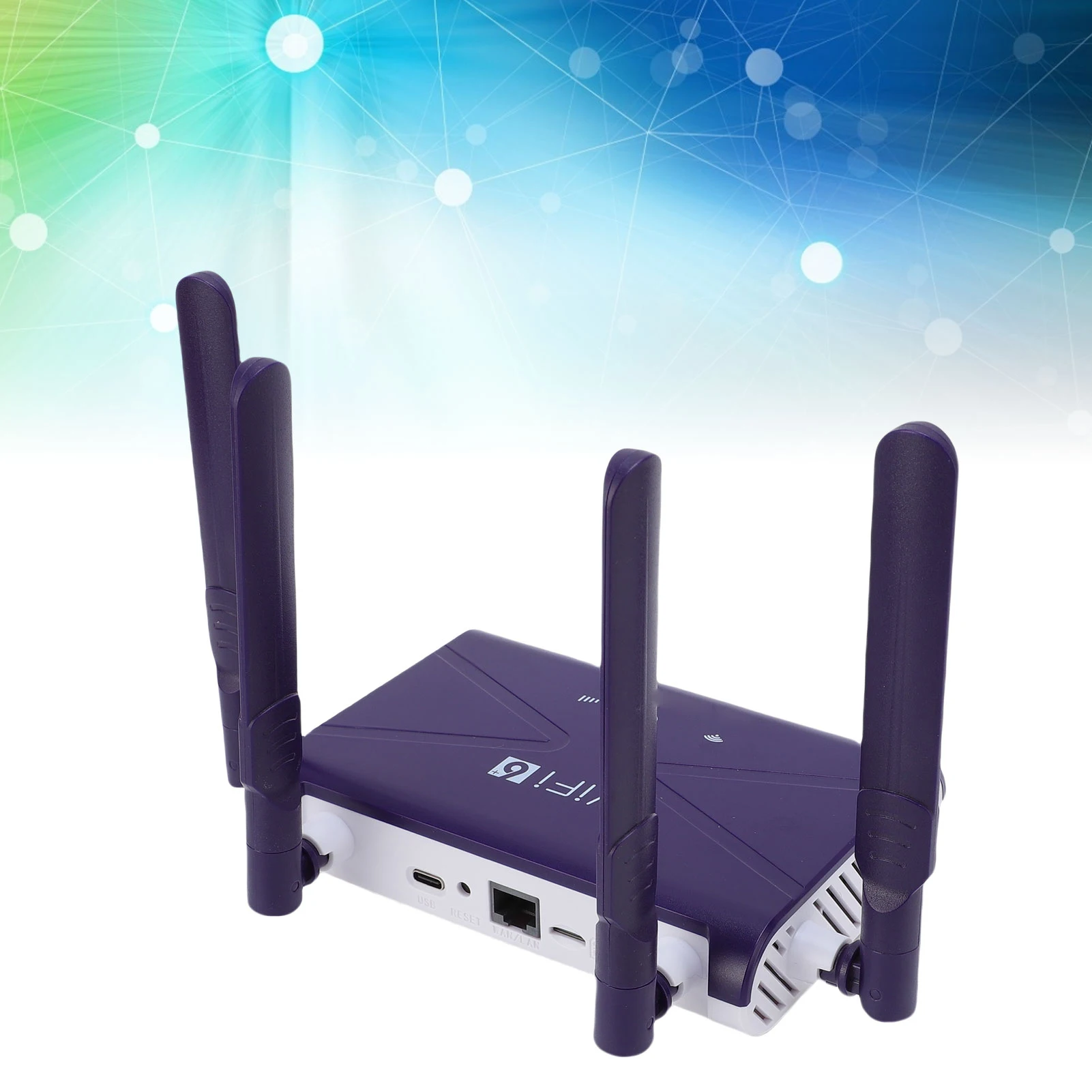 CPE راوتر WiFi6 راوتر لاسلكي 300Mbps 4G CPE LTE راوتر مع فتحة للبطاقات SIM 4 هوائي للهاتف المحمول PC LTE راوتر لاسلكي #2