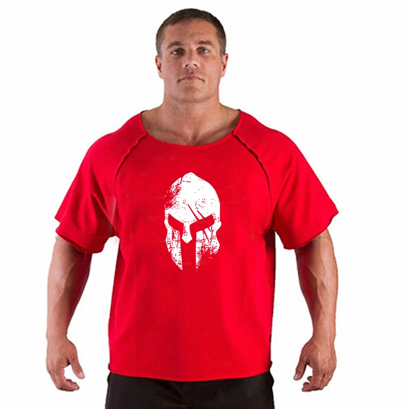 Men Oversize T-shirts Gym Fitness Clothing Mens No Pain No Gain T Shirt For Male Bodybuilding Tshirts Loose Breathable Clothes