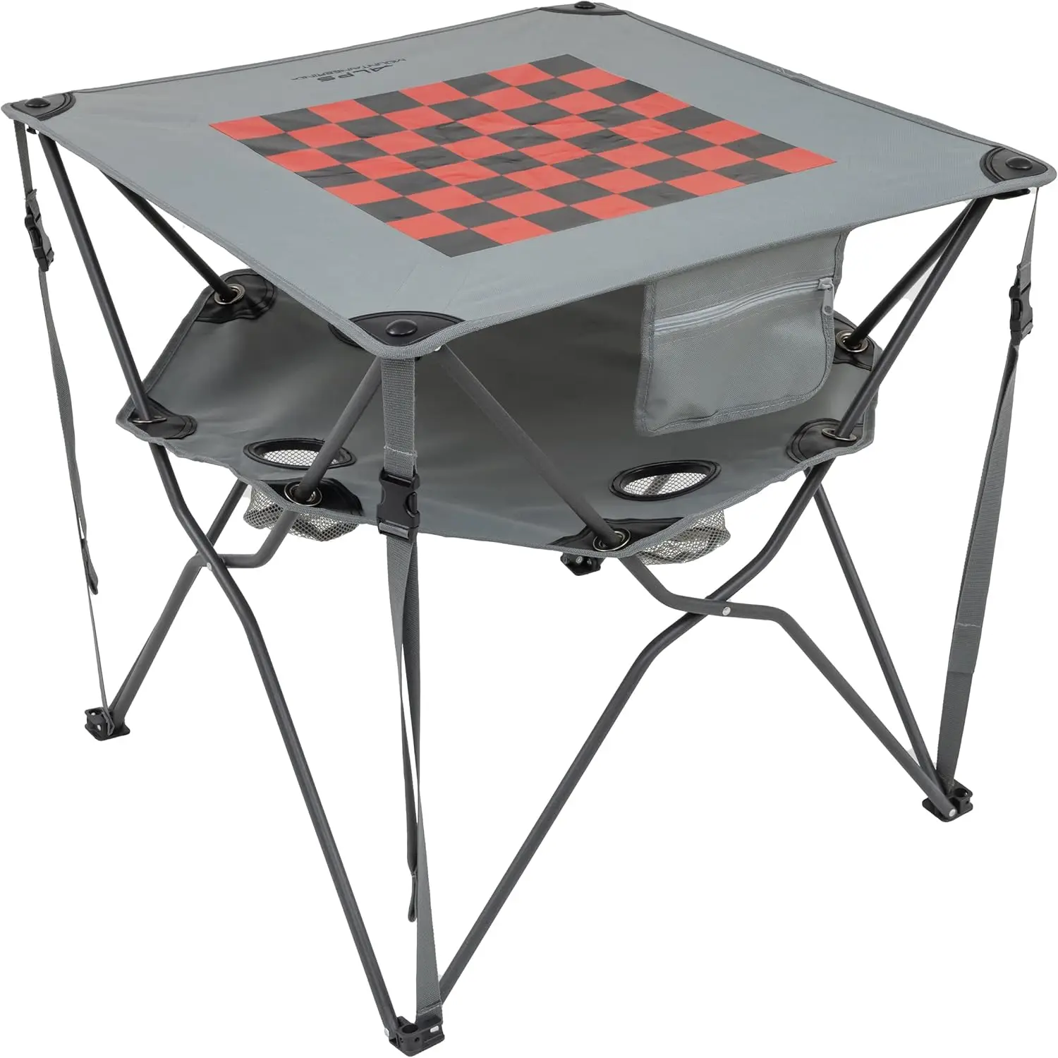 Portable Camping Table with Game Top, Foldable Design for Easy Transport and Storage