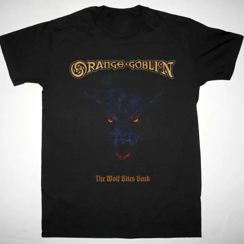 ORANGE GOBLIN THE WOLF BITES BACK T-Shirt Short Sleeve Black Men S to 5XL BE868