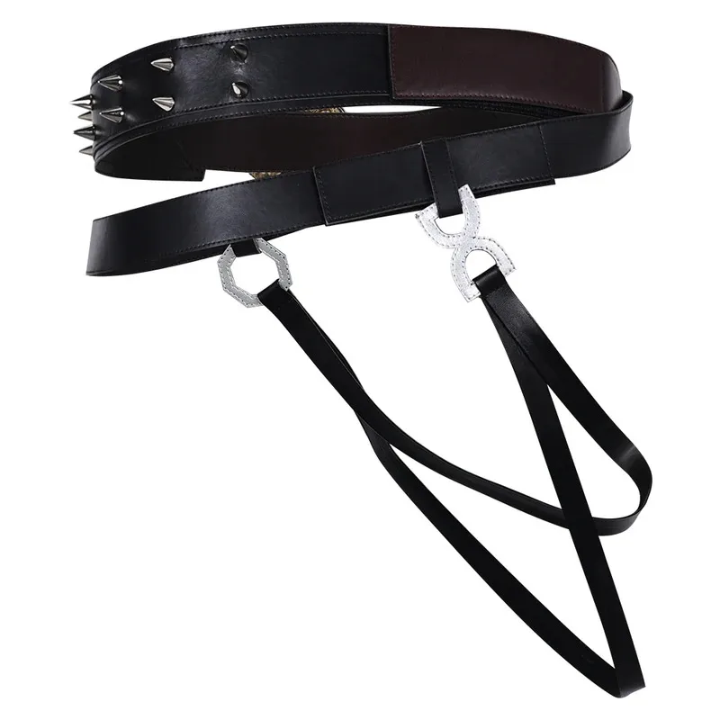 

25COSArcane Jinx реквизит пояс косплей костюм аксессуары игра LOL ролевая игра поясной комплект женский маскировка для Хэллоуина