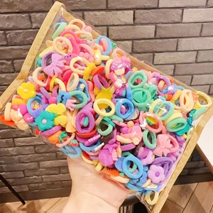 مطاطي للأطفال, مطاطي للبنات, مرونة عالية, إكسسوارات شعر متينة, سكرانشي صغير أفضل 6 هدايا مبيعات لفتاة 12 سنة - No5