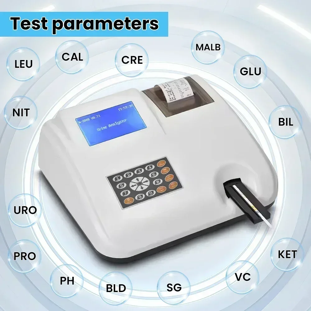 Colorímetro fotoelétrico semiautomático do analisador veterinário da urina W-200BVET