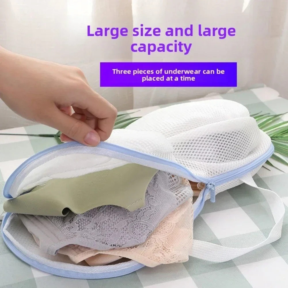 

Fine Mesh Polyester Laundry Bag for Washing Machine Use Protective Laundry Net for Bras Underwear and Delicate Garments Storage