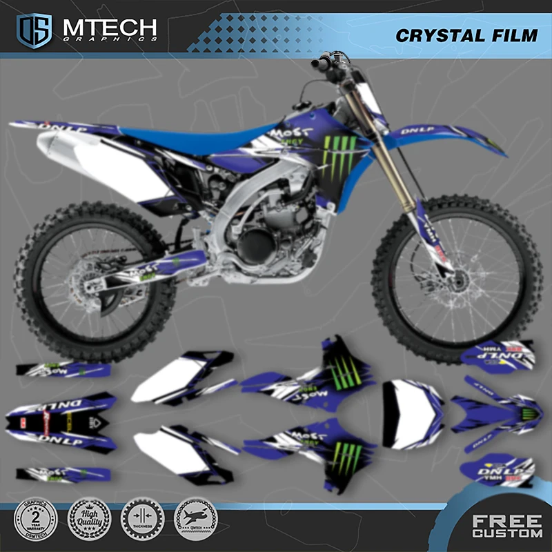 

DSMTECH Motorcycle Graphics Decals Stickers Kits For YAMAHA YZF450 YZ450F 2010 2011 2012 2013 008