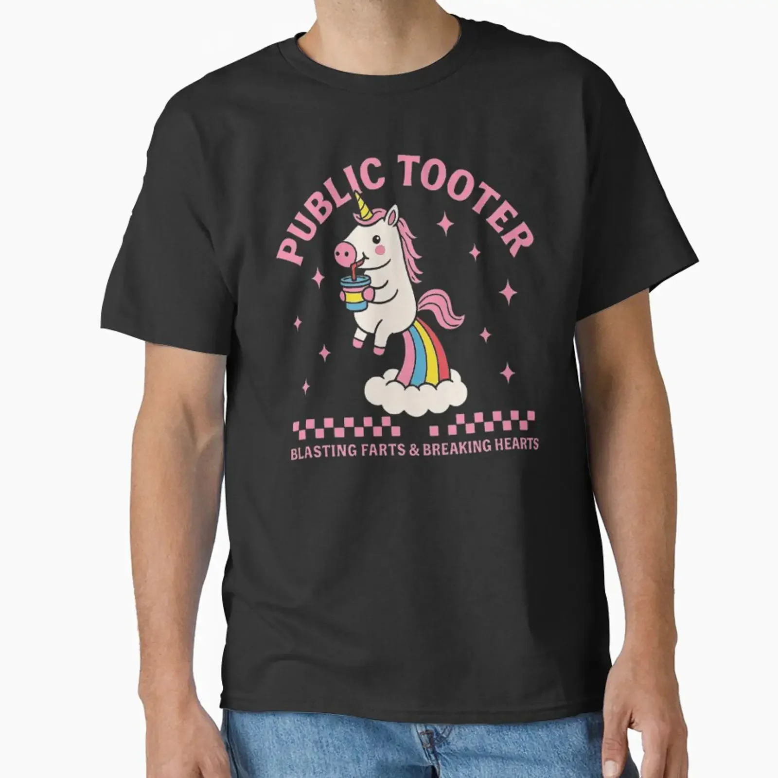 Public Tooter Funny Gag Raunchy Adult Humor for Girls Trip T Shirt Exchange Classic vintage Washed Versatile streetwear