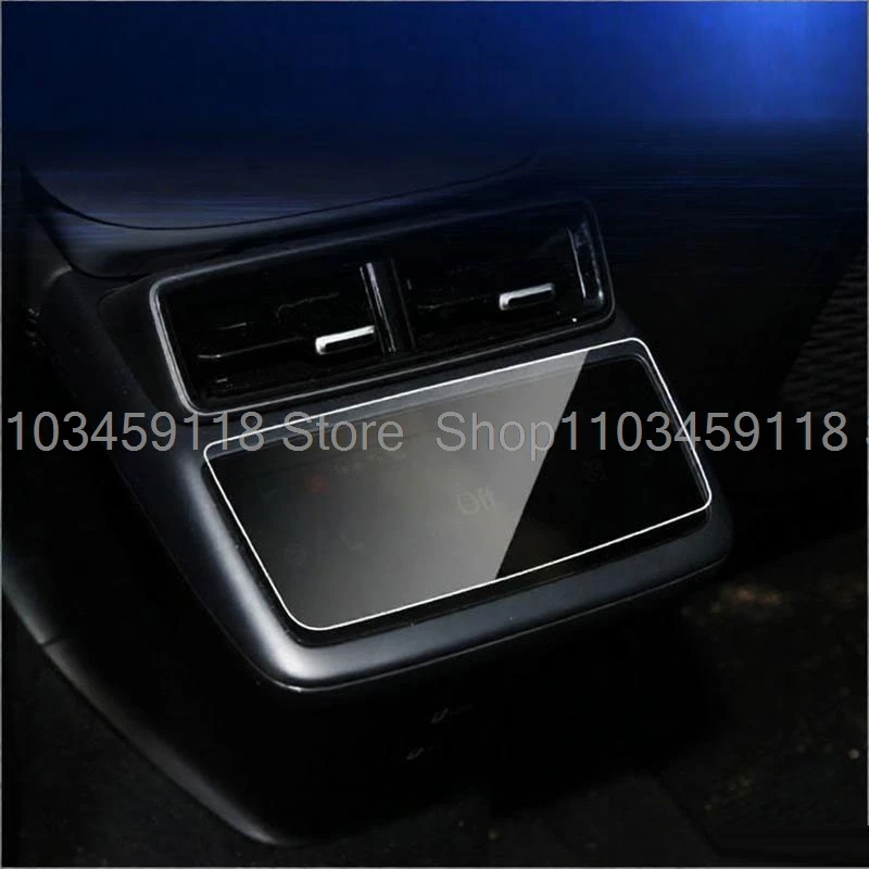 Displayschutzfolie aus gehärtetem Glas für Polestar 4 2023-2026 Auto-Innenraum-Klimaanlage LCD-Bildschirm Schutzfolie – Detail 1