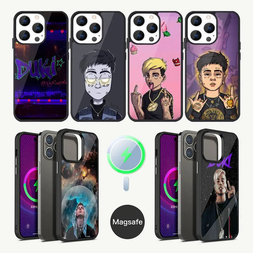 

Duki Rapper Phone Case For iPhone 17,16,15,14,13,12,11,Plus,Pro,Max Mini Magsafe Magnetic Wireless Charging