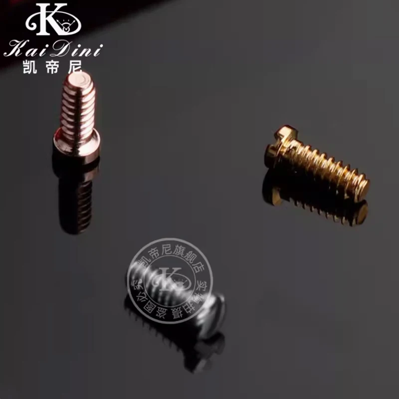 For Cartier Blue Balloon Watch Panel Back Cover Screw Bottom Cover Back Screw Small One Word Screw Watch Accessories