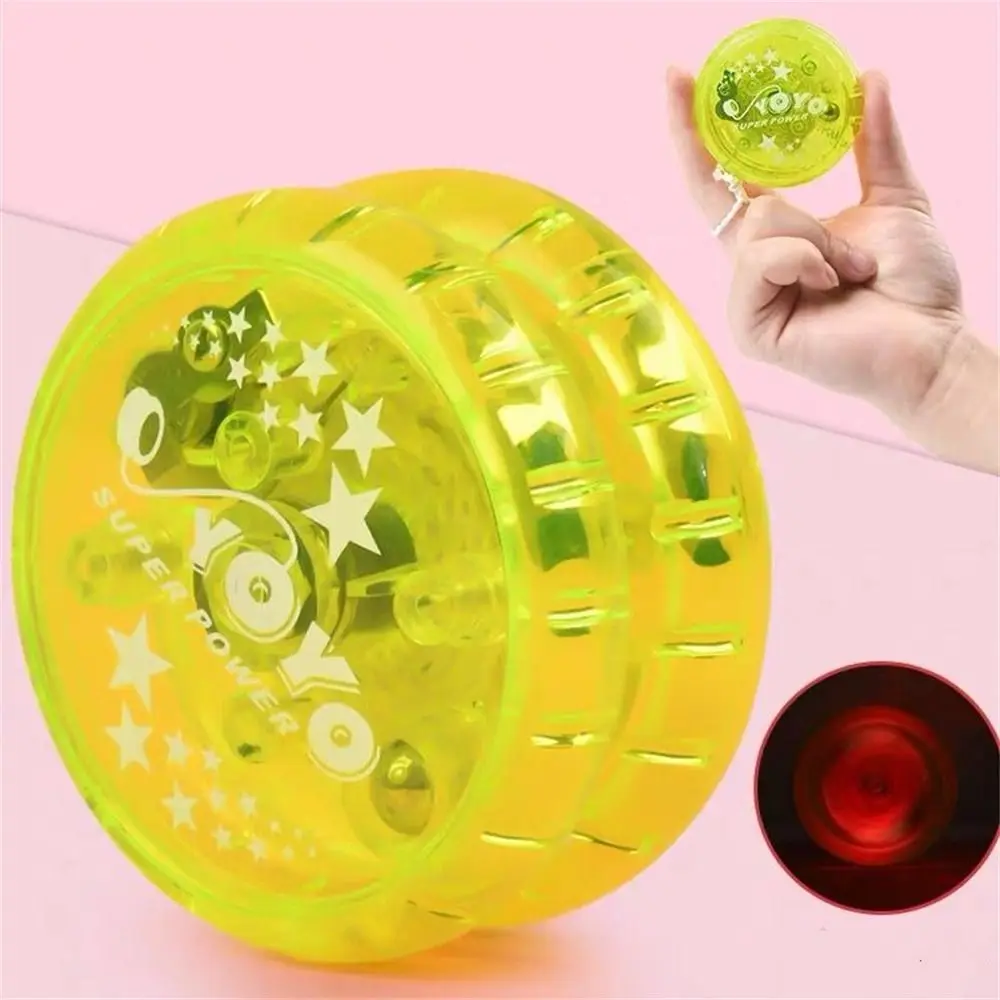 Luminous Yoyo Ball Entertainment Responsive LED Light YoYo Toy Brain Game High-speed Flashing YoYo Children Kids