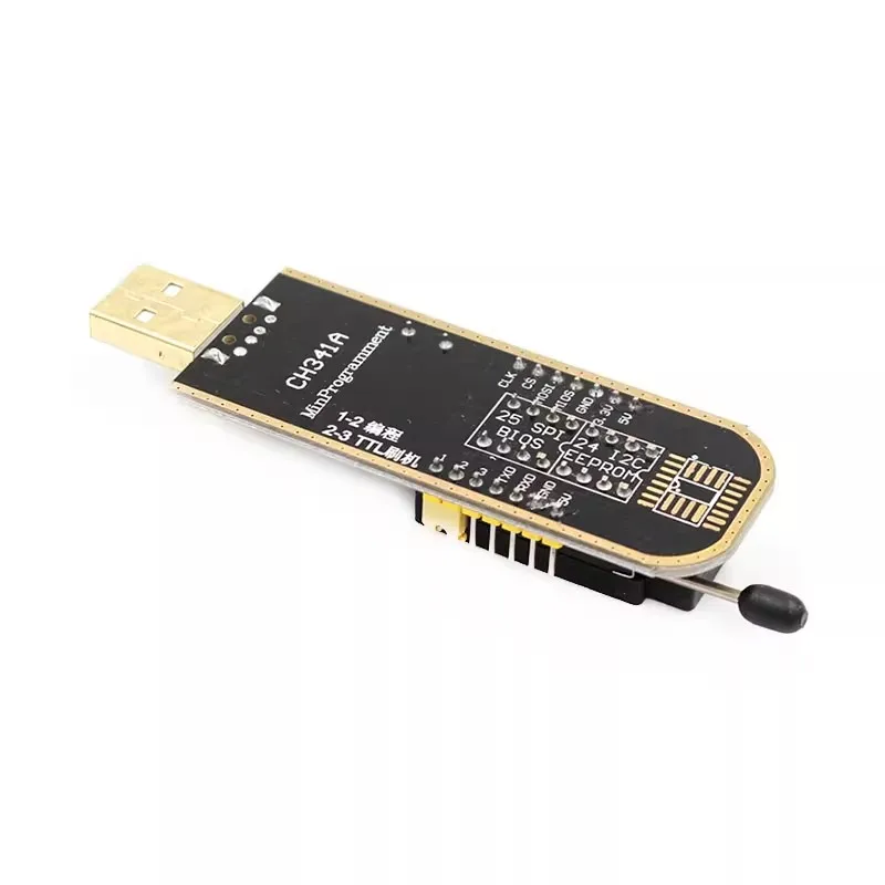 

CH341A USB-программатор, материнская плата, BIOS-рекордер 24, 25 серии, флэш-память EEPROM SOIC8, SOP8, тест для 93CXX 25CXX 24CXX