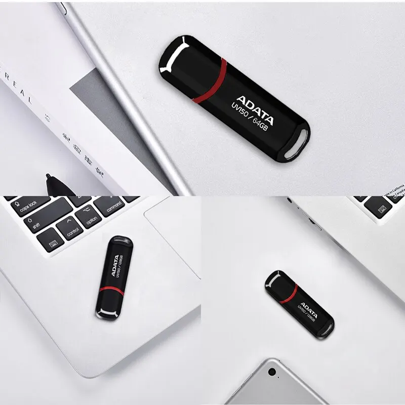 ADATA USB Flash Drives Pendrive UV150 USB 3.2 Pen Drive 32GB 64GB 128GB 256GB CLE USB Flash Disk Mini Key Memory Stick 3.0