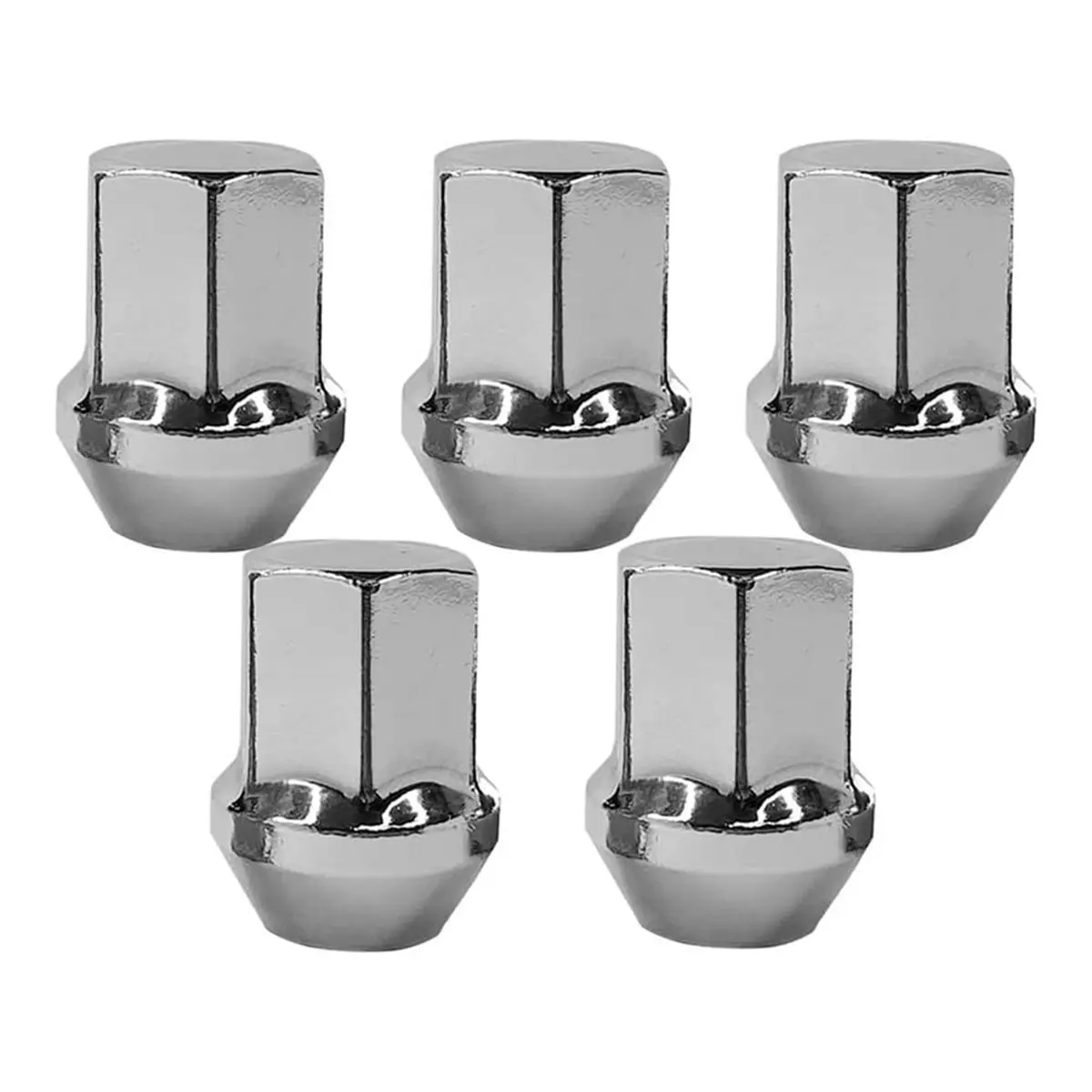 2026 New Tool 5PCS M14x1.5 Wheel Lug Nut 21mm Hex LR001381 Compatible for Sport