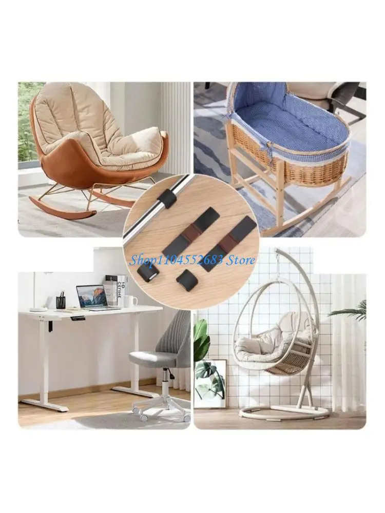 

Y6GD Reduce Noise Felt Chair Sleds Floor Protector Computer Chair Leg Covers