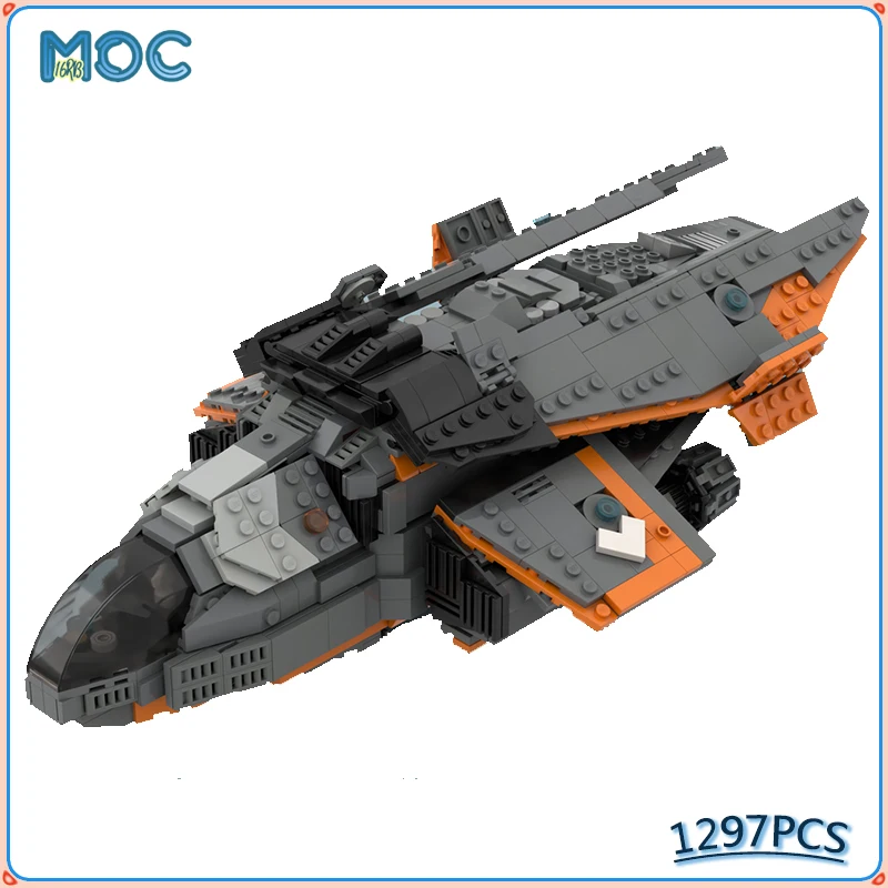 MOC Building Block Diamondback Explorer Model Space Shuttle Model  Spaceship DIY Assemble Bricks Display Toys Xmas Gifts 1297PCS